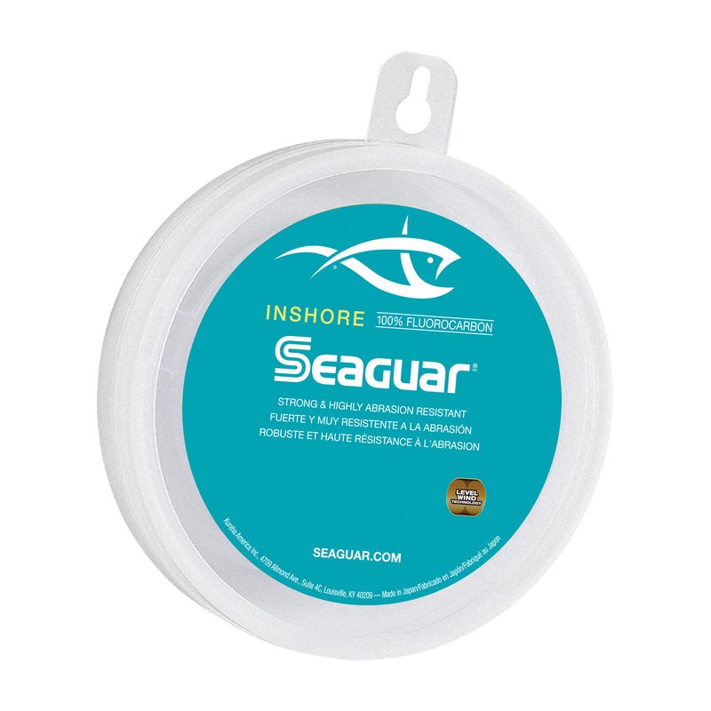 Seaguar/Kureha America in Shore 100% Fluorocarbon Leader 100yd 20lb, Clear - Image 1